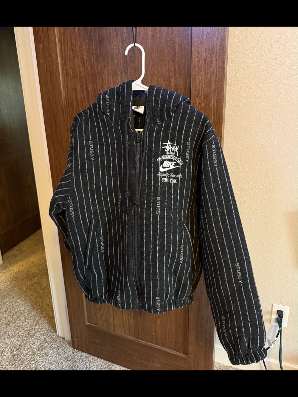 Stussy × Nike Wool Jacket